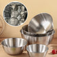 Stainless Steel Mixing Bowl with Strainer Basket