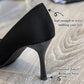 💥50% OFF & Free Shipping👠High-Quality Women's Pointed-Toe Black High Heels