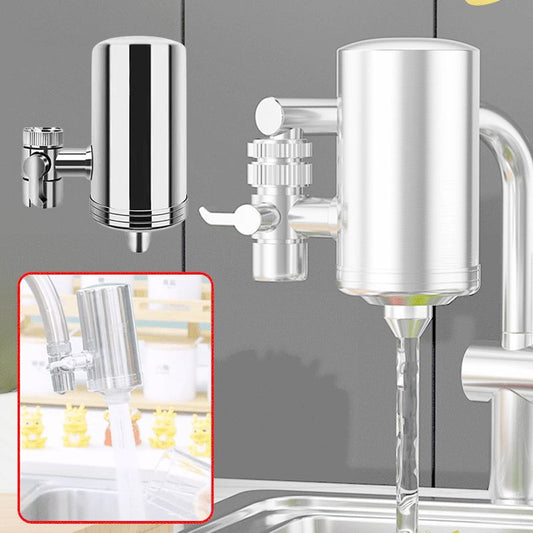 Installation-free Stainless Steel Household Faucet Water Purifier