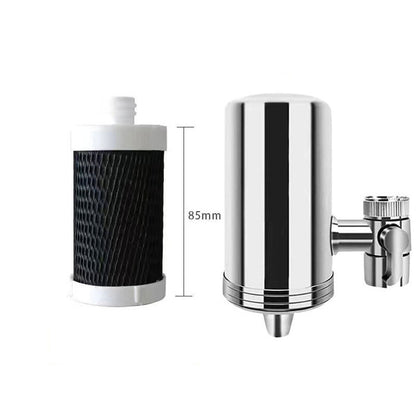 Installation-free Stainless Steel Household Faucet Water Purifier