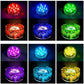 Multifunzione Impermeabile LED Luce Multicolore con Telecomando