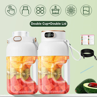 🖤Black Friday Sale🔥 Multifunctional Portable Juicer Cup With Digital Display