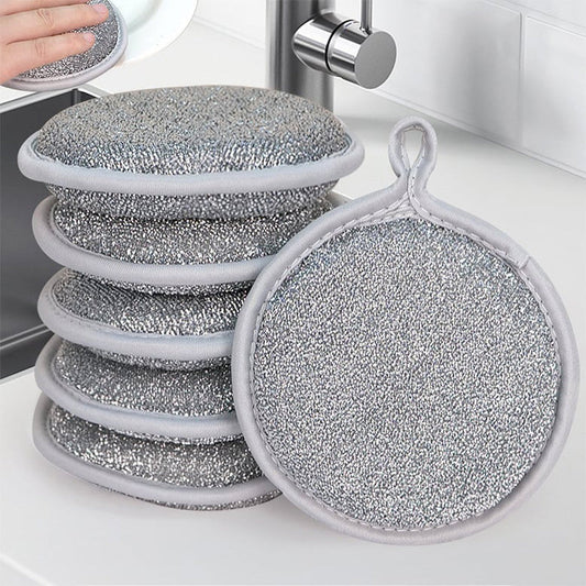 🫧Limited Time Half Price - Kitchen Double Sided Round Sponge Wipe💦