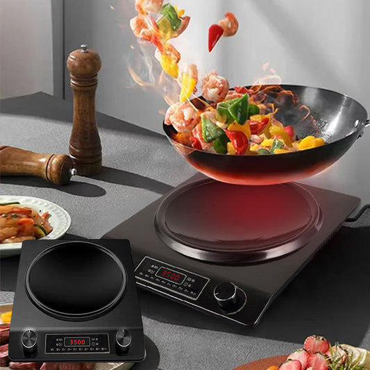 ⚡Limited-time offer of 49% off - 3500-watt induction hob, 10 temperature settings