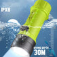 Super Bright Dual Lamp Diving Flashlight