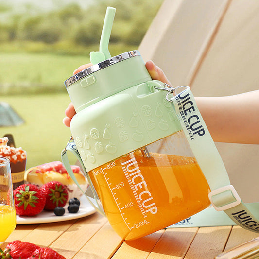 Large Capacity Portable Personal Blender Straw Mug