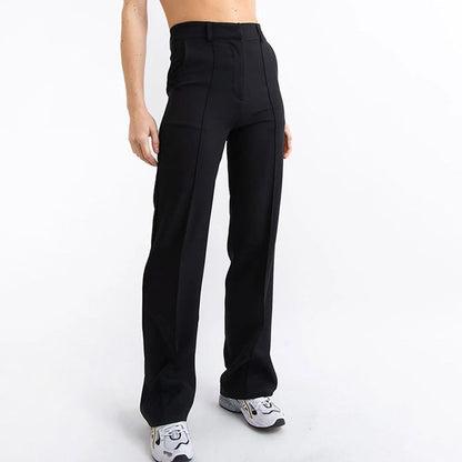 👖Women’s High Waist Stretchy Straight Leg Work Pants