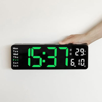 🎉 2026 Sale — Over 31,200 Sold! ⏰ 16" Giant Digital Wall Clock – Auto-Dim, Room Temp Readout ✨