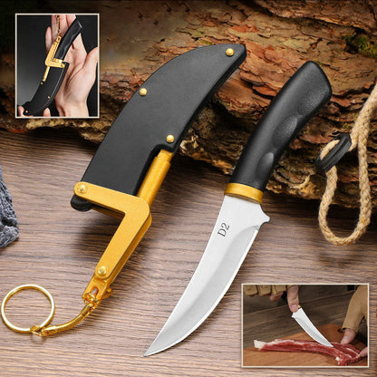 🚀45 OFF%🔪Multipurpose Outdoor Portable Fruit Knife with Sheath