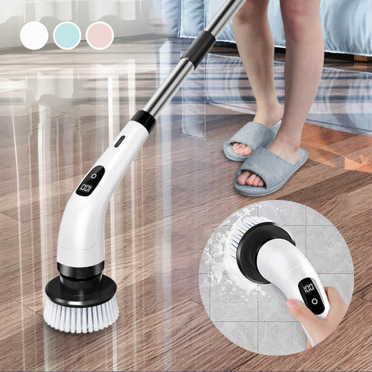 8-in-1 Electric Cleaning Brush Set for Home Use