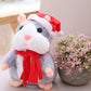 🐹 50% Off Now ✨ Talking Hamster Plush Toy — Repeats Your Voice & Bobs Its Head 🎁