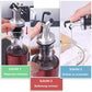 Kitchen oil pressure nozzle