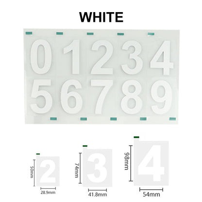 Highbrightness Waterproof Car Plate Sticker