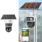 💯 Limited Time Half Price - Dual Lens Wireless Outdoor Solar Security Camera