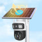 💯 Limited Time Half Price - Dual Lens Wireless Outdoor Solar Security Camera