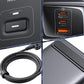 30W Fast-Charging Desktop Power Strip for Home Use