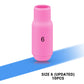 10Pcs Durable TIG Welding Gun Porcelain Nozzle