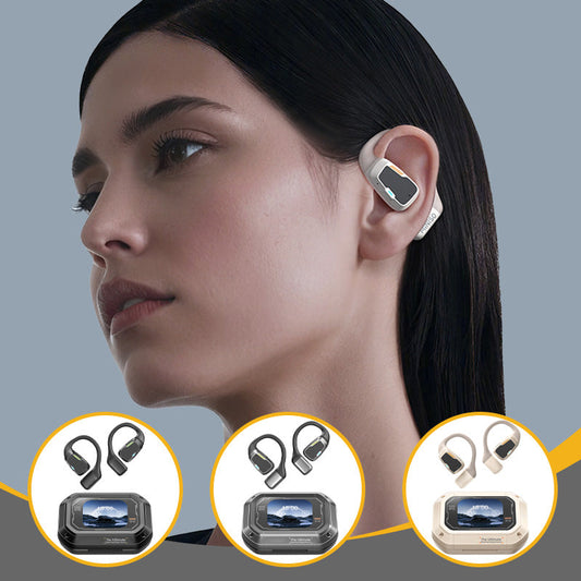 Limited Time Half Price-Full Color Touch Screen Bluetooth In-Ear Headphones