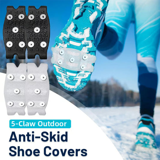 ❄️Winter Hot Sales - 50% OFF❄️5-Claw Anti-Skid Outdoor Gripper Shoe Covers❄️