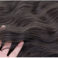 🔥Christmas Early Sale 80% off🎄🎁Bow Grab Clip Long Curly Hair Fake Braid