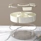 Multi-Purpose 6-Compartment Sealed Snack Box with Lid & Handle