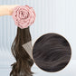 High-Quality Curly Wig with a Rose Hair Claw Clip