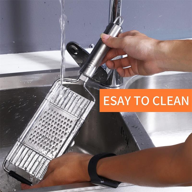 🔥Limited Time Half Price-4-in-1 Multi-Functional Stainless Steel Vegetable Chopper Set