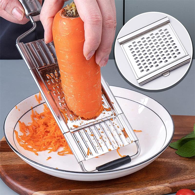 🔥Limited Time Half Price-4-in-1 Multi-Functional Stainless Steel Vegetable Chopper Set