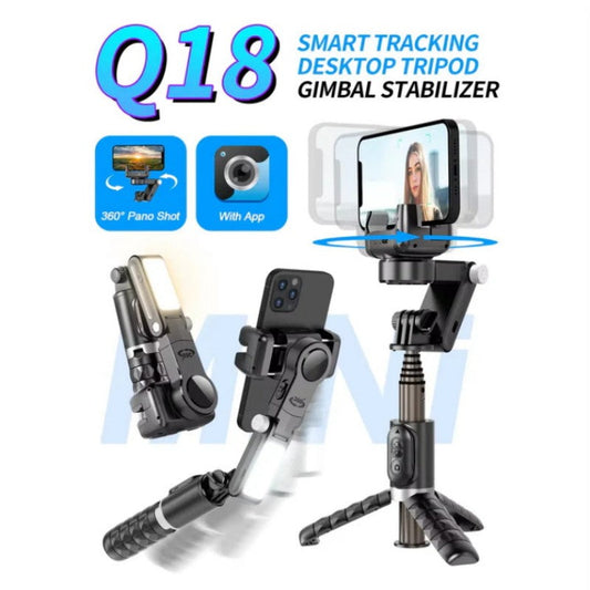 💥Limited Time Sales - 50% OFF💥📱360° Rotating 3-Axis Foldable Gimbal Stabilizer for Smartphones Capture Life Rock-Steady
