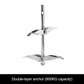 💯 Limited Half Price - No Punch Durable Barbed Ground Shed Anchor