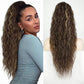 💇‍♀️ 49% OFF NOW! ✨ Curly Wavy Hair Extension with Ponytail – Frizz Control, Natural Look & Clip-In Design 💜