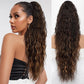 💇‍♀️ 49% OFF NOW! ✨ Curly Wavy Hair Extension with Ponytail – Frizz Control, Natural Look & Clip-In Design 💜