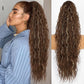 💇‍♀️ 49% OFF NOW! ✨ Curly Wavy Hair Extension with Ponytail – Frizz Control, Natural Look & Clip-In Design 💜
