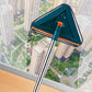 ✅Limited Time Half Price-Multi-Purpose Telescopic Pole 360° Swivel Triangle Vacuuming and Dusting Mop