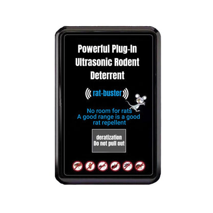 🔥2025 Hot Sale🔥Powerful Plug-In Ultrasonic Rodent Deterrent