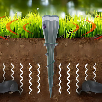 ⏳Time-Limited Special⏰Solar Powered Waterproof Screw Mole Repellent