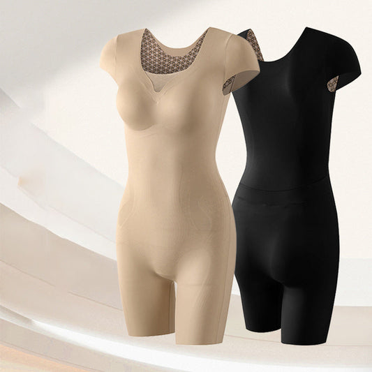 💖Women's Short Sleeve Bra-less Shaping Corset
