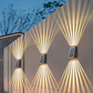 ⌛ Outdoor Waterproof 4 LED Solar Wall Decorative Spotlight