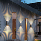 ⌛ Outdoor Waterproof 4 LED Solar Wall Decorative Spotlight