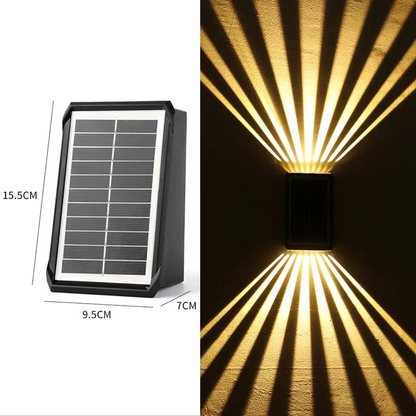 ⏳Limited Time Half Price⌛ Outdoor Waterproof 4 LED Solar Wall Decorative Spotlight