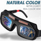 🕶️ Limited Time Half Price - Solar Powered Auto Light Changing Welding Glasses
