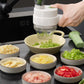 🥔 Limited Time Half Price - Multifunctional Handheld Electric Vegetable Cutter Set