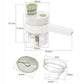 🥔 Limited Time Half Price - Multifunctional Handheld Electric Vegetable Cutter Set