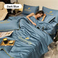 ⏳Time-limited Special⌛Summer simple ice silk bed four-piece set🛏️