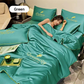 ⏳Time-limited Special⌛Summer simple ice silk bed four-piece set🛏️
