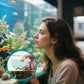 🐟Whale-Shaped EVA Foam Fish Tank Glass Cleaner（50% OFF)