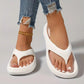 🔥2026 Bestseller✨👡Fashion Non-slip Flip Flops🧈 | Soft Thick Sole & Anti-slip Design🌊
