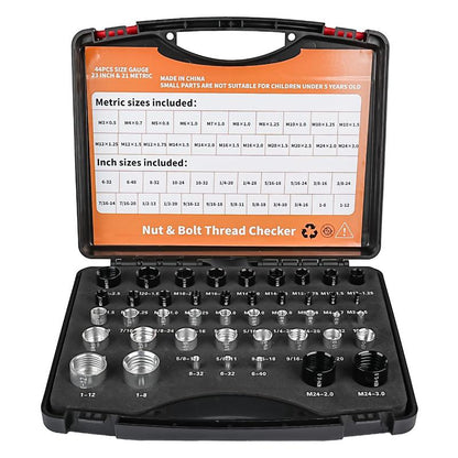 ✅Limited Time Half Price - Nut and Bolt Thread Inspection Kit for Fixed Bolts or Threaded Holes