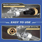 🌊High-pressure water gun with 3 interchangeable nozzles - durable aluminum alloy