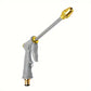 🌊High-pressure water gun with 3 interchangeable nozzles - durable aluminum alloy